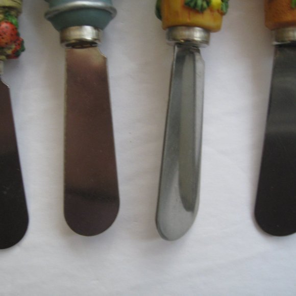 Cardinal Spreadable Gourmet Spreaders Set of 4 Home Collection 4.75" Garden - Picture 13 of 16